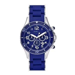 Marc By Marc Jacobs chronograph blue watch